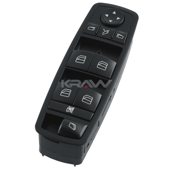 MCAR AN-548 | Cam Açma Salterı Ön Sol (Komple, Katlanır Kelebeklı) X164 06 > 12 W164 05 > 12 W251 05 > 17