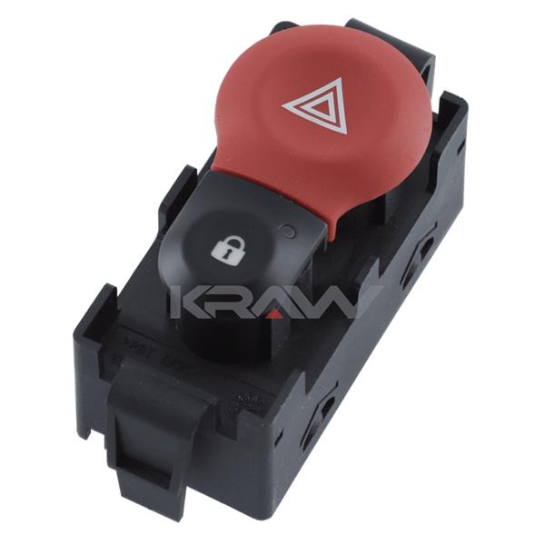 MCAR AN-764 | Dörtlü (4Lu) Flaşör Anahtarı Kangoo III 6 Pin
