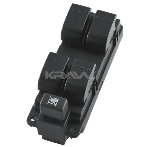 MCAR AN-848B | Cam Açma Kapama Anahtarı Sol Dörtlü Mazda 3 (III) 07 09 (12 Pin)