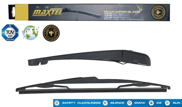MAXTEL 12611239 | Arka Silecek Kolu Ve Süpürgesi Peugeot 307 2005 2009 350mm