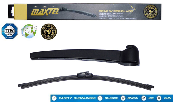 MAXTEL 12620491 | Silecek Süpürgesi Arka Kollu Skoda Roomster 5J7 2006 2015 (Fıskıyelı) 13 325mm
