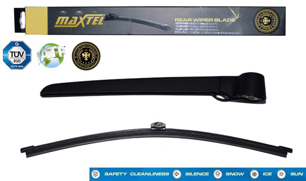 MAXTEL 12631502 | Arka Silecek Kolu + Silecek Süpürgesi + Kapak A3 2013