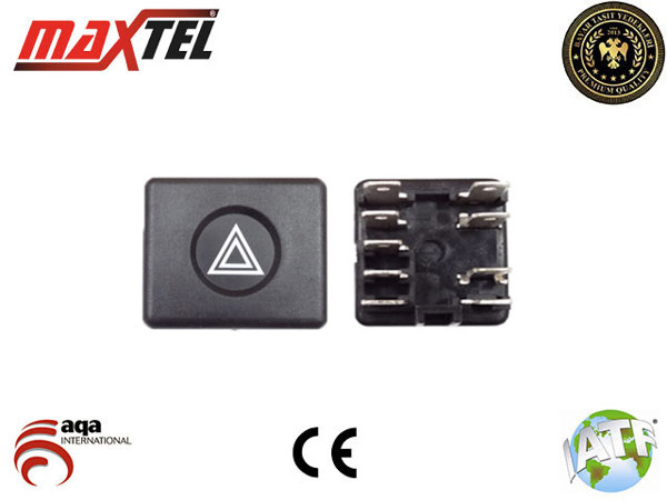 MAXTEL 16204726 | Dörtlü Flaşör Anahtarı R9 R11