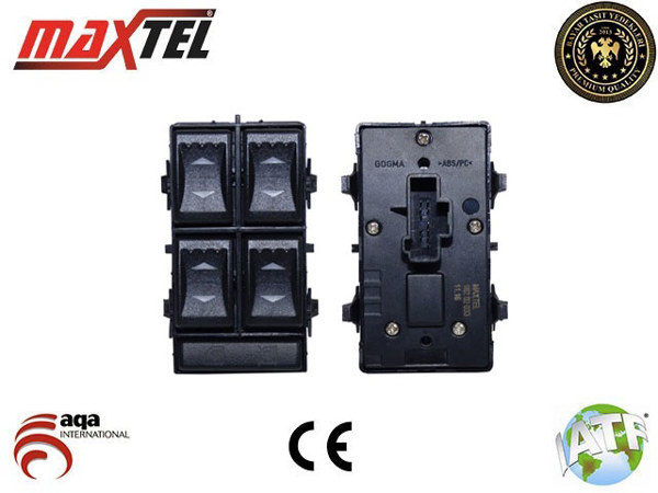 MAXTEL 18202033 | Cam Açma Kumanda Anahtarı Mondeo III 00 > 07 Dörtlü