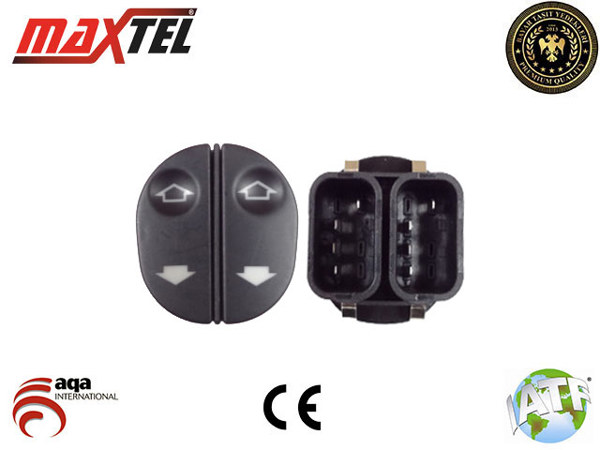 MAXTEL 18202041 | Cam Açma Kumanda Anahtarı Ön Sol Connect 02 / > Fiesta (01 08) Fusion 04 / > Ford Ka / Street (96 08)