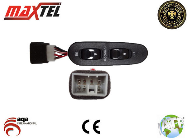 MAXTEL 18203007 | Cam Açma Anahtarı Ön Sol Çiftli H100 Minibüs 97 > 05
