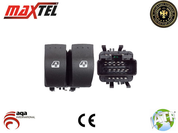 MAXTEL 18204045 | Cam Anahtarı Clio II Ön Sol An0452 25261