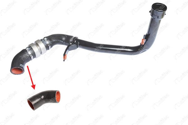 NIFEA 14872 | Turbo Intercoller Hortumu (Uctakı Küçük) Boxer III Jumper III 2,2Hdı E5 12 > Ducato III 2,3 JTD 12 >