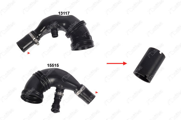 NIFEA 15531 | Turbo Borusu Hortumu (35mm X 6.5Cm) Fiat Fiorino Linea / 500 / 500 L 1.3 Multijet Fiat Grande Punto