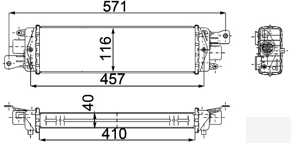 OPAR 51718679 | Turbo Radyatörü Albea/Palio 1.3 Mjt 01-
