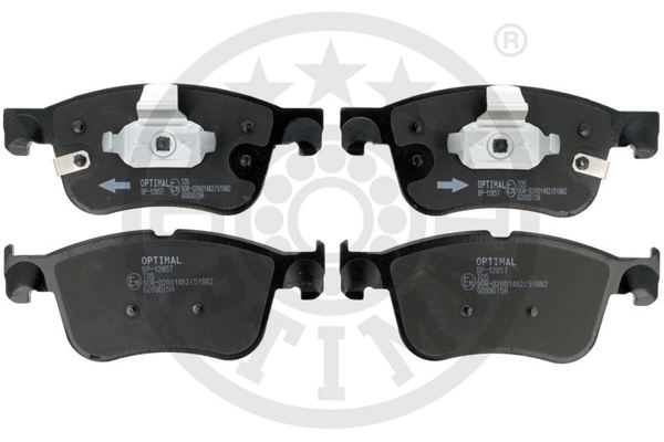 OPTIMAL BP-12857 | Ön Balata Focus IV 2018 > Kuga 2019 > Puma 2020 >