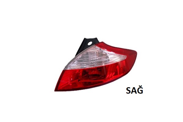 PLEKSAN 3406 | Stop Lambası Dış Sağ Renault Megane III Hb 2015-2016 Dark