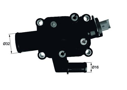 Citroen 1336Z0 | C4 1.6i 2006-2010 Termostad Orjinal C2 / C3 / C4 / 206 / 207 / 307 1.4 / 1.6 16V 02 -