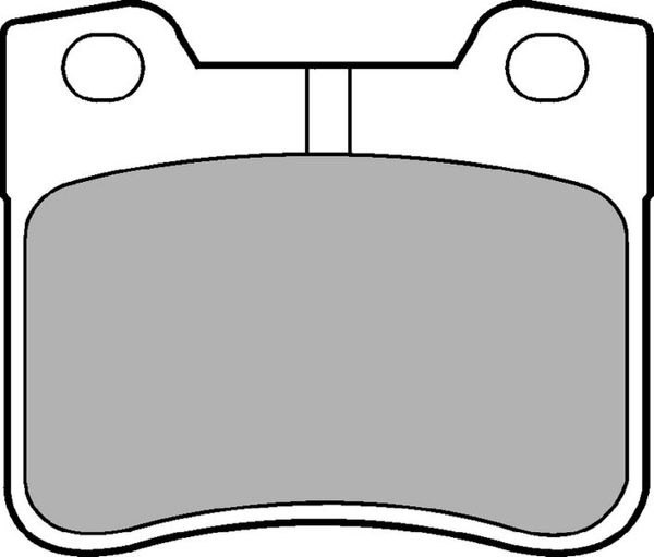 PSA 4251.28 | Fren Balatası Ön (72mm) Sx 1. 94-97