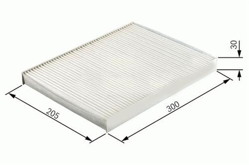 SARDES SCA523 | Polen Filtresi Audi A4 1.6 / 1.8 / 2.0 / 2.4 00-04 A6 1.8 / 2.0 / 2.4 98-05 Karbonlu