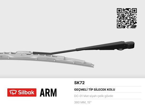 SİLBAK SK72 | Silecek Kolu Ön Lada Samara | 2 Adet