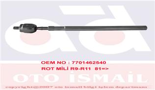 SİSMAK 120210 | Rot Mili R9 R11 | 2 Adet