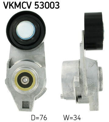 SKF VKMCV53003 | Devirdaimli Eksantrik Gergi Kiti Vkmcv 53003