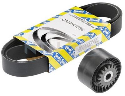 SNR KA85515 | Alternatör Kayış Kiti Clio IV 12 > Symbol III 13 > Sandero II 13 > Logan II 12 > 1.2 D4f 7Pk 1035mm
