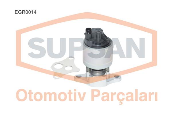 SUPSAN EGR0014 | EGR Valfi Opel Astra F/G Combo Corsa B Vectra B 1.4-1.6 16V X14XE C14SEL X14SZ X16SZ