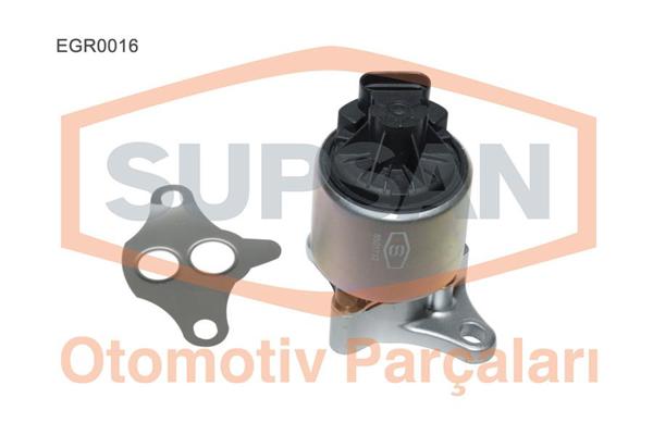 SUPSAN EGR0016 | EGR Valf (Dıkey Soket) (Opel: Astra G Vectra B 1.6×14Xe X16xel)