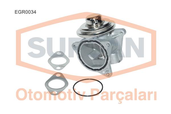 SUPSAN EGR0034 | EGR Valfi VW Golf IV-V-Jetta III-Passat-Bora-Polo 1.9-2.0 TDI BKC-BXE-BKD-AXR-BLT