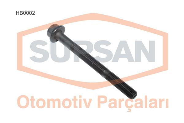 SUPSAN HB0002 | Silindir Kapak Saplaması (10 Adet) Doblo Palio Albea Panda Punto Palio Van 1.2 8V / 1.4 8V Fıre (5mm)