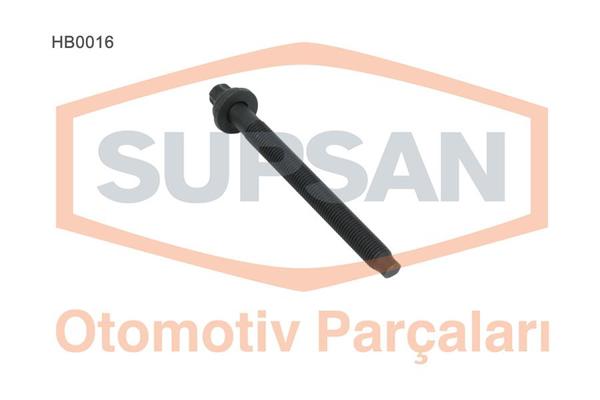 SUPSAN HB0016 | Silindir Kapak Saplaması (10 Adet)-(Peugeot: Partner 1.9D (Dw8) (08470 Motor Ve Sonrası)
