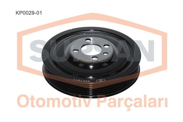 SUPSAN KP002901 | Krank Kasnağı Bora Caddy Golf IV-VI 1.9/1.6 TDI
