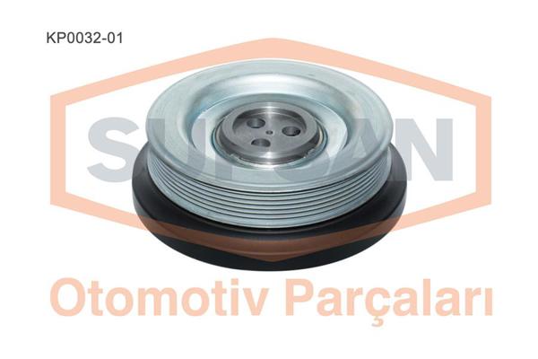 SUPSAN KP003201 | Krank Kasnağı Ford Transit V347 32 TDCI 200Ps 07-12 Safa Safb