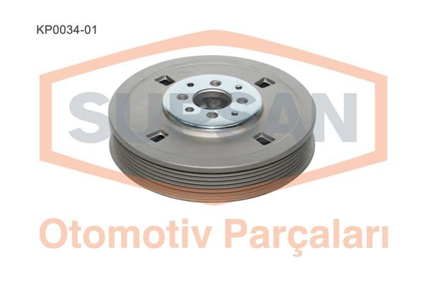 SUPSAN KP003401 | Krank Kasnağı Volkswagen Caddy Polo III Seat Cordoba Ibiza Skoda Fabia 19 D-Dtı Ahu Agr Afn Ahh Alh 1Z