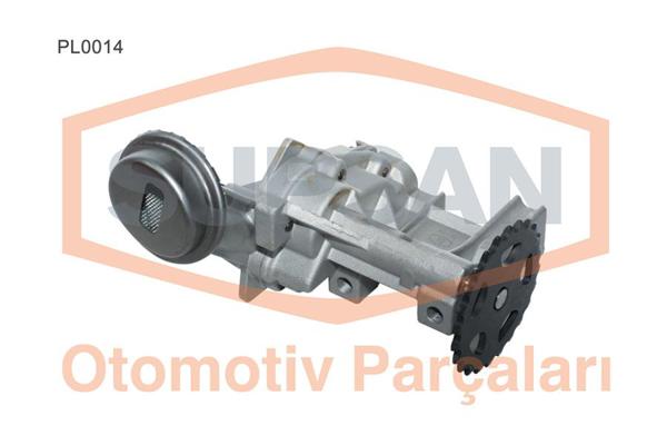 SUPSAN PL0014 | Yağ Pompası Clio II/Kangoo/Megane/Scenic I 1.4-1.6 8V K7J/K7M 24 Diş