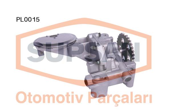 SUPSAN PL0015 | Yağ Pompası 205 405 Bx Zx Xu5m Xu9j2 Xu9j4 Partner Berlingo Expert Jumpy Xantia 406 Sxudo Xud9 <00