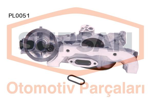 SUPSAN PL0051 | Yağ Pompası Opel Astra G, Zafira A, Omega B, Vectra B 2.0 16V X20xev