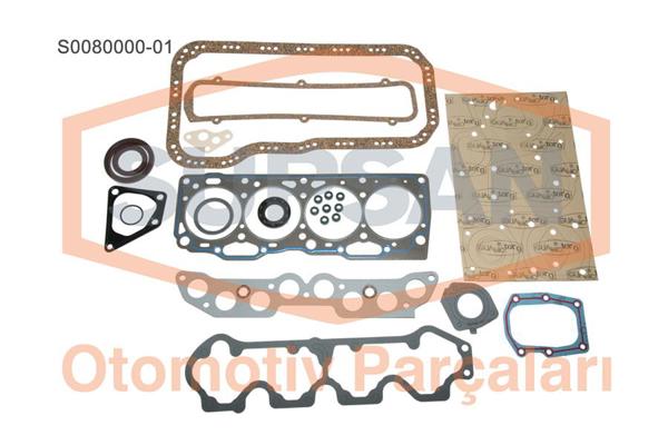 SUPSAN S0080000-01 | Conta Takım Keçeli Skc Lı Fiat Tempra Tipo Uno SLX 1.6 91 >