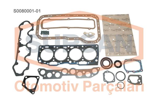 SUPSAN S0080001.01 | Conta Takım Keçeli Skc Lı (Fiat: Uno 1.4)