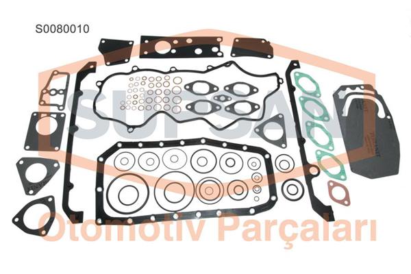 SUPSAN S0080010 | Motor Takım Contası Keçesiz Ducato Boxer Jumper Master Movano 2.8 TDI/JTD/HDI 00-06 (94,40mm)