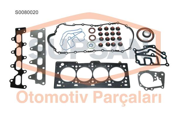 SUPSAN S0080020 | Conta Takımı Renault Megane/Clio/Laguna 1.4-1.6 16V K4J/K4M