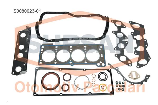 SUPSAN S0080023-01 | Tam Conta Takımı Keçeli Renault R9/R11/R19/Clio/Kangoo 1.4 E6J E7J