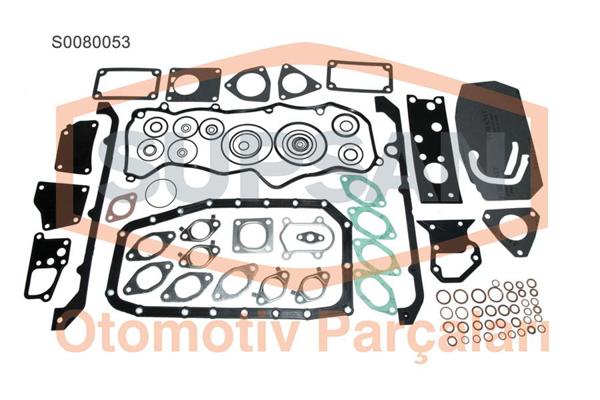 SUPSAN S0080053 | Motor Takım Contası (Keçesiz) Silindir Kapaksız (Fiat: Ducato 2.8Jtd)