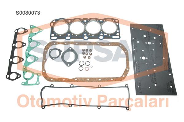 SUPSAN S0080073 | Motor Takım Contası Keçesiz Subap Lastikli Silindir Kapak Contalı Besta E2200 1990 >