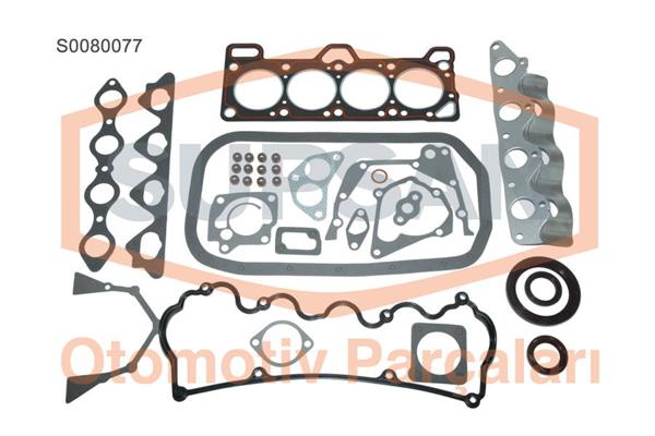 SUPSAN S0080077 | Motor Takım Contası Keçeli Hyundai Accent 1.3 12V 95-00 G4EH