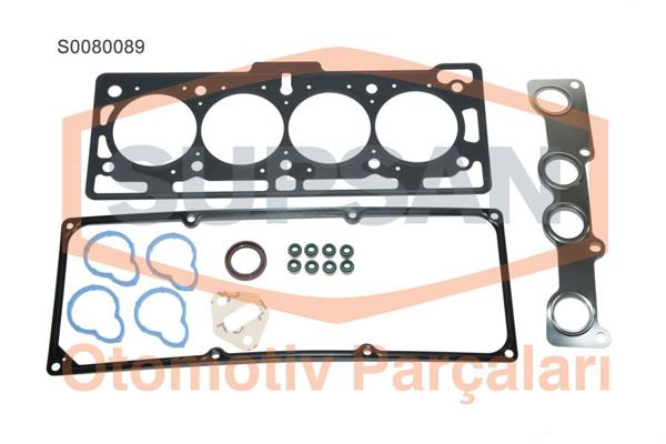 SUPSAN S0080089 | Conta Takımı Dacia Logan 1.4-1.6 8V K7M750 K7J710 Keçeli
