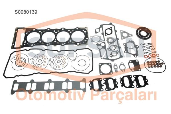 SUPSAN S0080139 | Tam Takım Conta (Skc Lı) Mitsubishi Canter Fuso (Euro 4) Fe839 Fe859 4M42