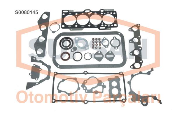 SUPSAN S0080145 | Tam Takım Conta i10 1.1 12V G4hg G4he Keçeli Subap Lastikli Skclı