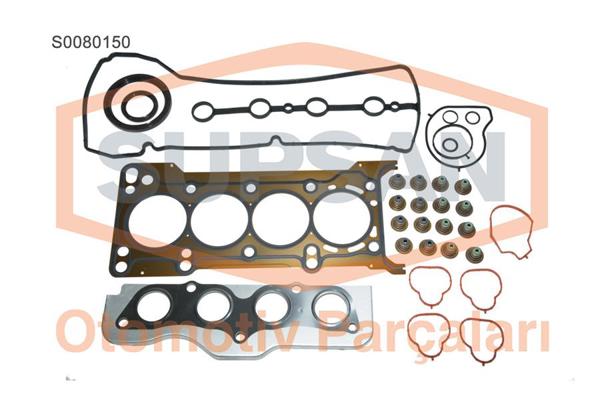 SUPSAN S0080150 | Tam Takım Conta Mazda 3 16V 03 > 14 Bk16