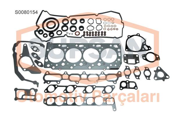 SUPSAN S0080154 | Tam Takım Conta (Skc Lı) Nissan Primera 16 16V Qg16de (Yeni Motor)