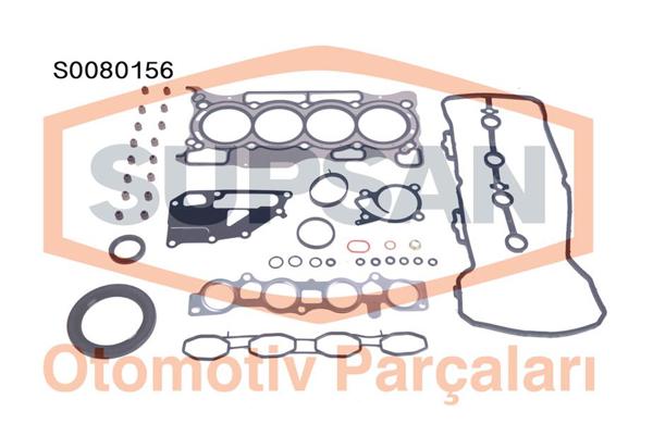 SUPSAN S0080156 | Conta Takımı Nissan Qashqai Note Juke 1.6 16V Hr16