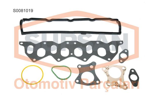 SUPSAN S0081019 | Üst Takım Contası Keçesiz Silindir Kapaksız Kangoo Megane Laguna 1,9D (F8q Yeni Motor)