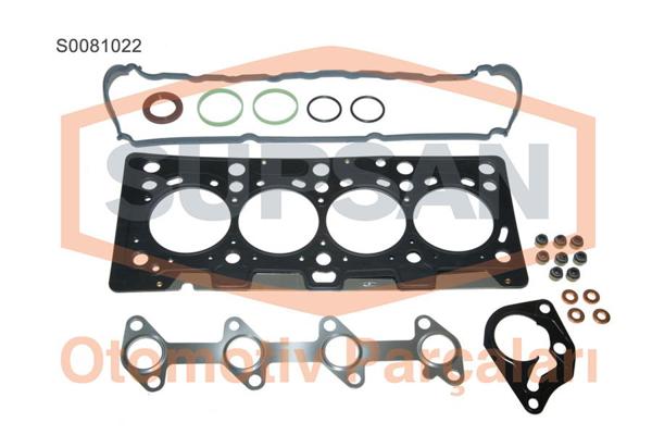 SUPSAN S0081022 | Üst Takım Conta Clo-Kng-Mgn 1.5 DCI Keçeli-Skclı